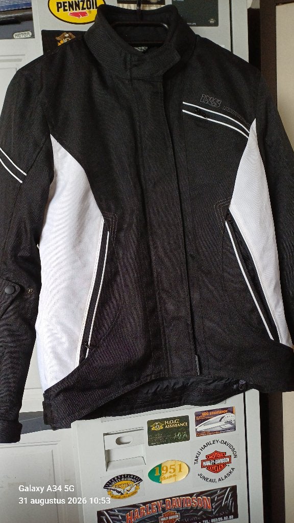 Motorjas dames, Motoren, Ophalen of Verzenden, Broek | textiel, IXS, Dames