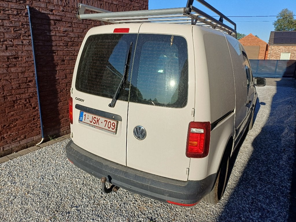 Volkswagen Caddy, Voorwielaandrijving, 1525 kg, Wit, Leder