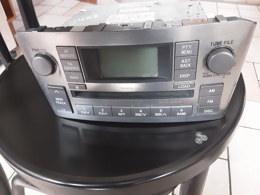 radio toyoota avensis T25, Enlèvement ou Envoi, Utilisé, Toyota
