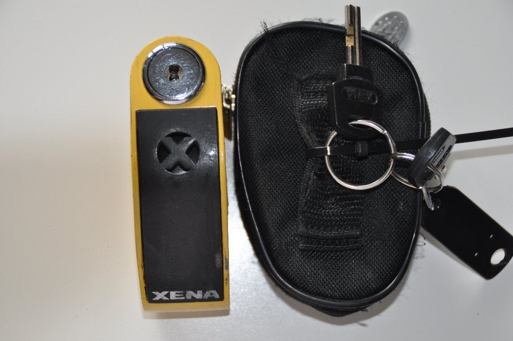 Remschijf sloten, Motos, Accessoires | Cadenas, Enlèvement, Utilisé