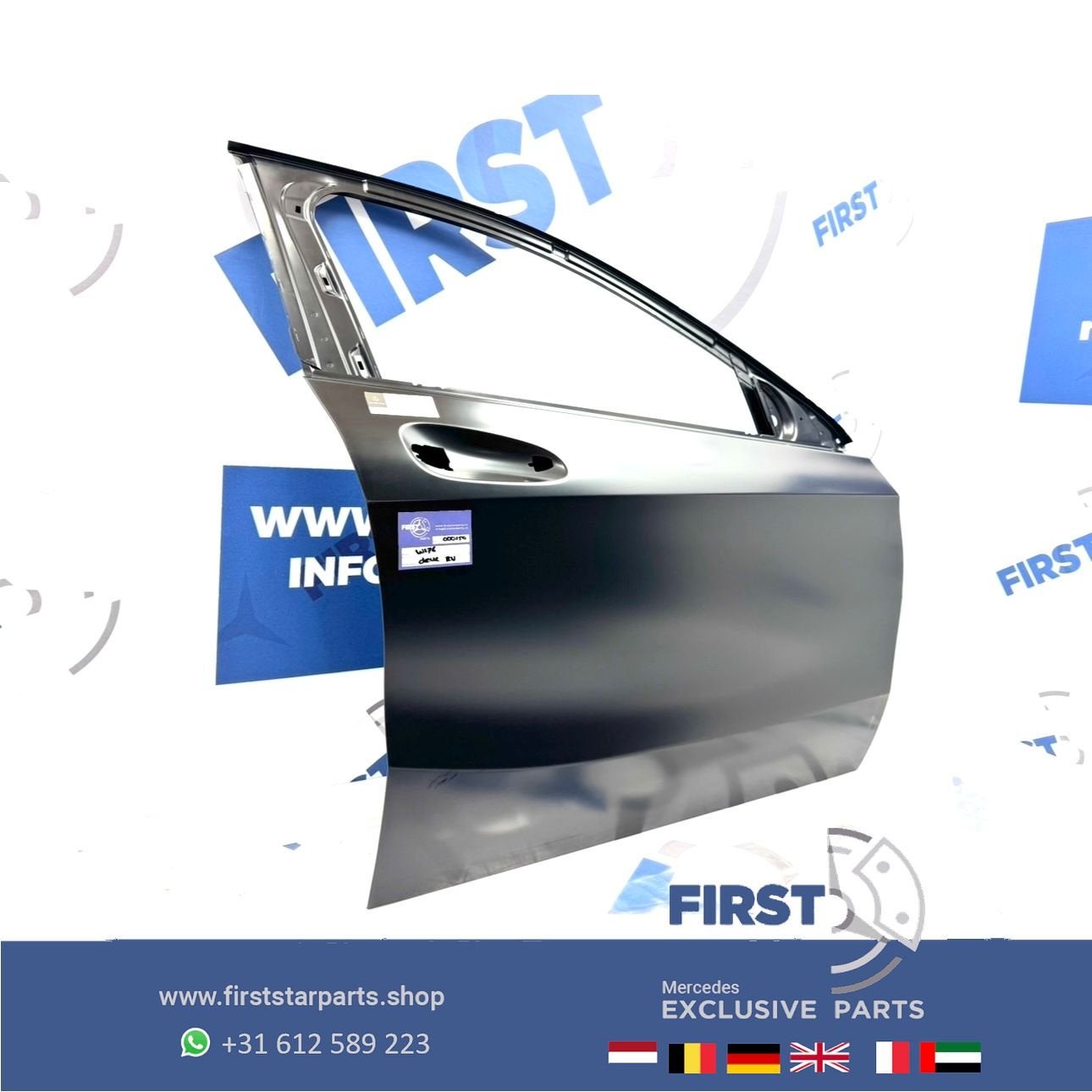W176 A Klasse 2013-2018 DEUR A1767200205 RECHTS VOOR ZWART W, Auto-onderdelen, Carrosserie, Gebruikt, -, Deur, Ophalen of Verzenden