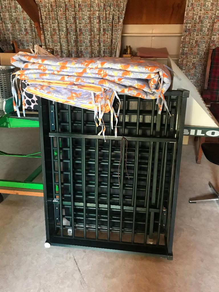 opvouwbaar babypark met kussen, Kinderen en Baby's, Babyparken, Ophalen, Gebruikt, Vierkant