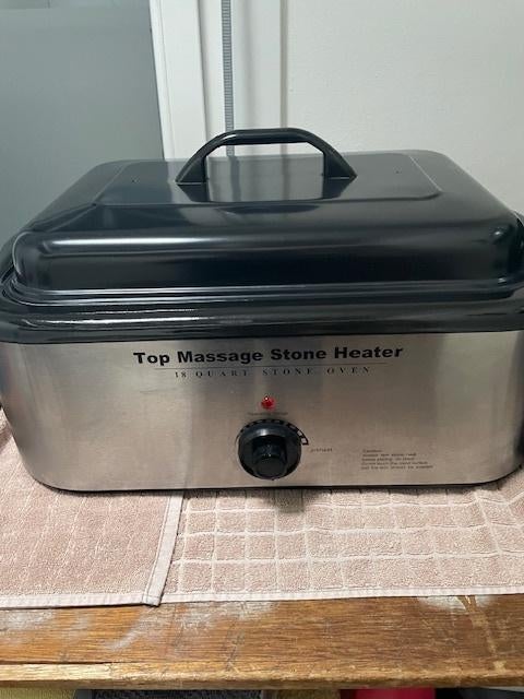 hotstone warmer, Ophalen, Zo goed als nieuw, Hotstone