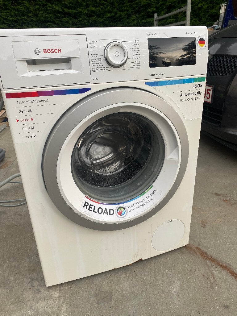 wasmachine bosh, 8 tot 10 kg, Ophalen, Gebruikt, 1200 tot 1600 toeren