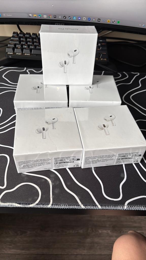Airpods Pro 2, Bluetooth, In gehoorgang (in-ear), Verzenden, Nieuw