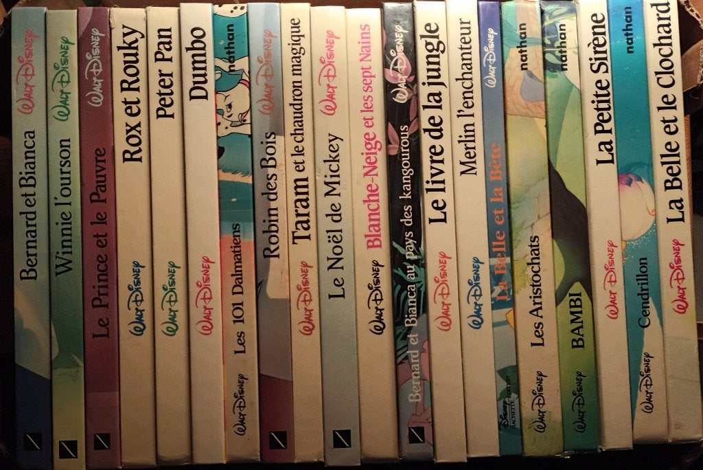 20 livres Walt Disney Classiques, Livres, Enlèvement ou Envoi, Utilisé, Contes (de fées), Divers auteurs