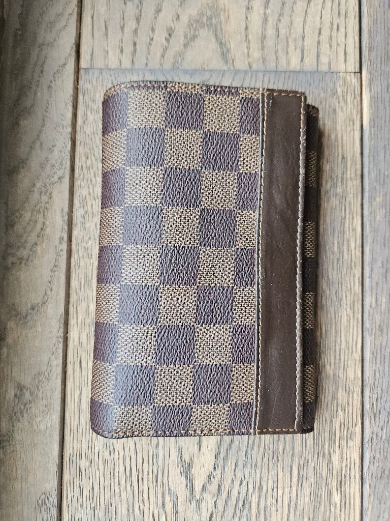 LouisVuitton Vintage Porte-Monnaie/Damier Ebene, Overige merken, Gebruikt, Bruin, Ophalen of Verzenden