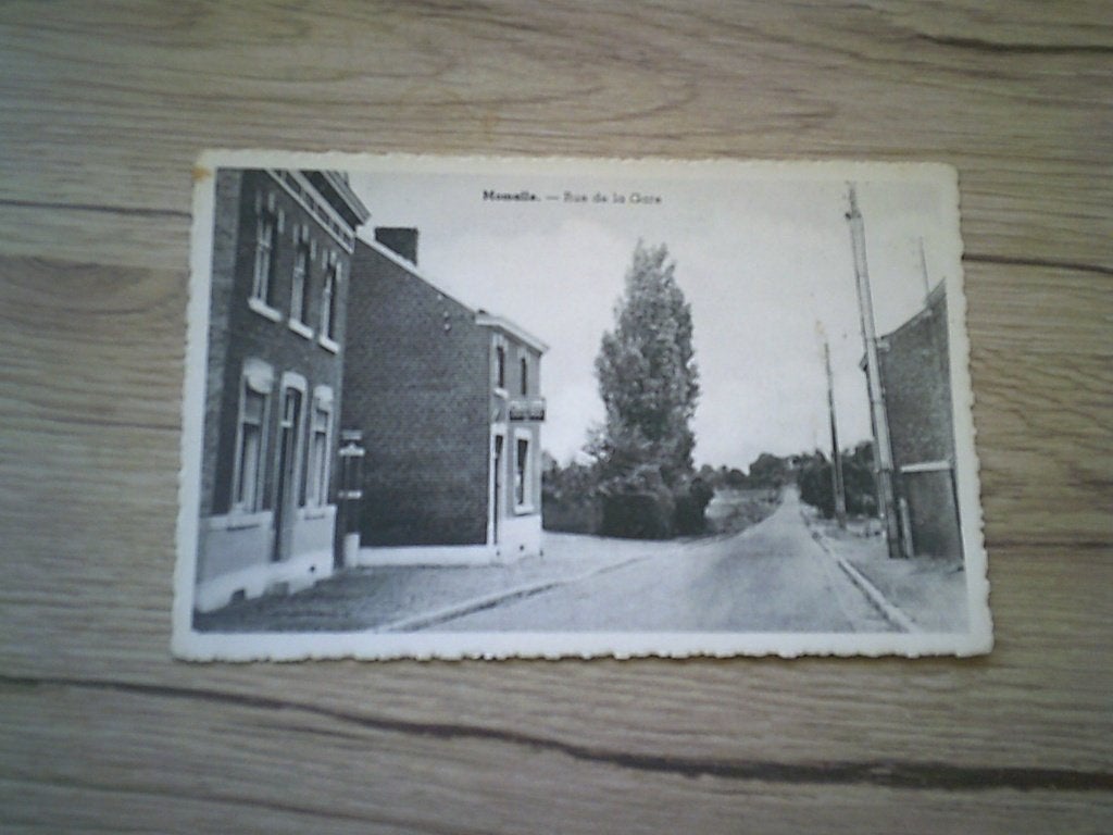 MOMALLE: Rue de la Gare, Enlèvement ou Envoi, 1920 à 1940, Non affranchie, Liège