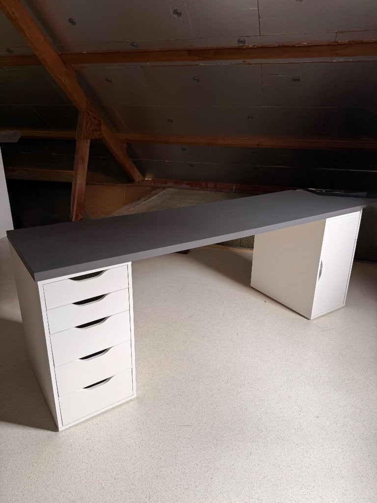 IKEA Bureau Ladekast / Lagkapten Alex, Huis en Inrichting, Ophalen, Met lades, Gebruikt, IKEA