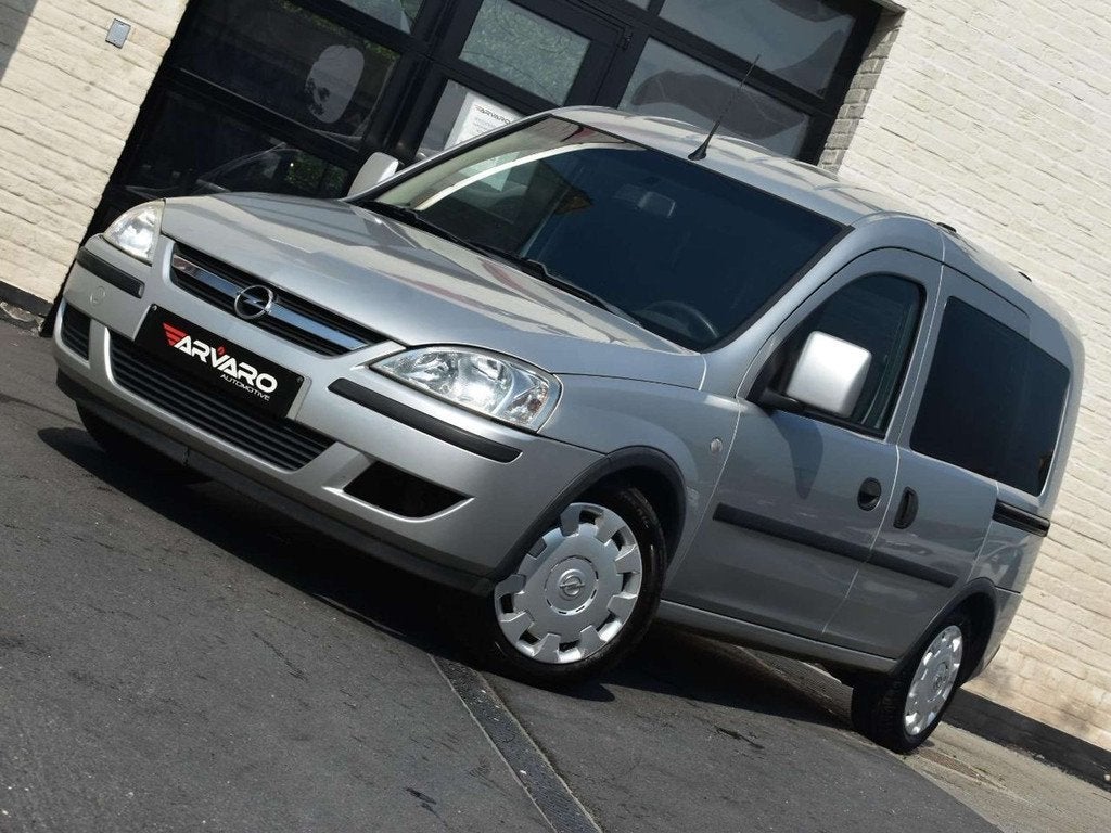 Opel Combo 1.4i TOUR / Airco / Trekhaak / Topstaat / Garanti, Autos, Argent ou Gris, 90 ch, Entreprise, Boîte manuelle