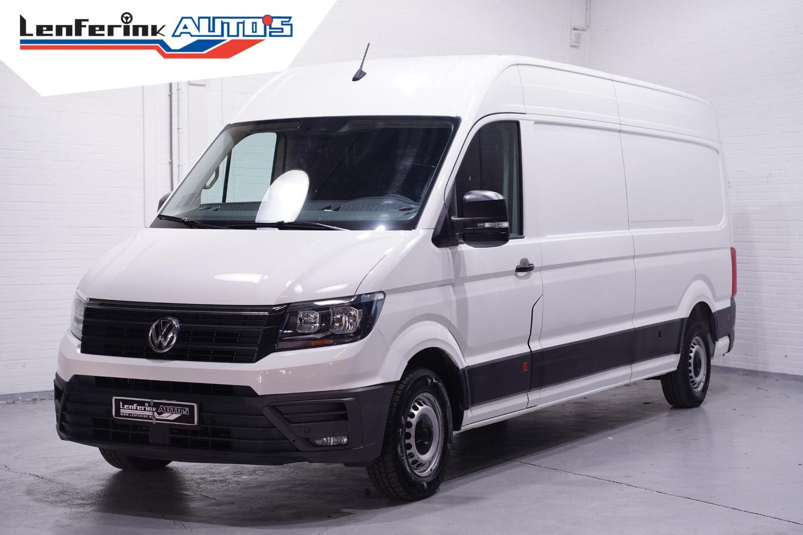 Volkswagen Crafter 2.0 TDI 140 pk L4H3 Comfortline Airco, Tr, Auto's, Bestelwagens en Lichte vracht, Wit, Bedrijf, 198 g/km, Te koop
