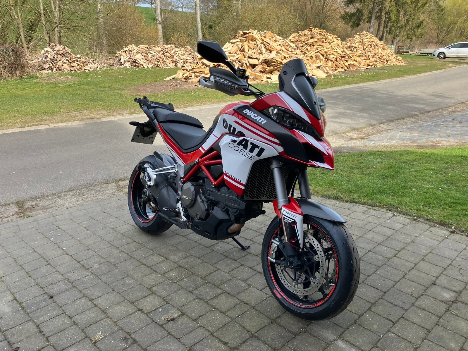 2016 Ducati Multistrada 1200S, Motoren, 2 cilinders, Motorrijbewijs A, Gebruikt, Traction Control