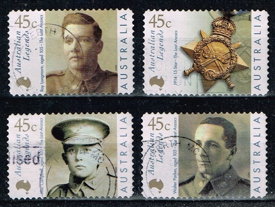 Timbres d'Australie - K 6015 - personnes, Timbres & Monnaies, Timbres | Océanie, Envoi, Affranchi
