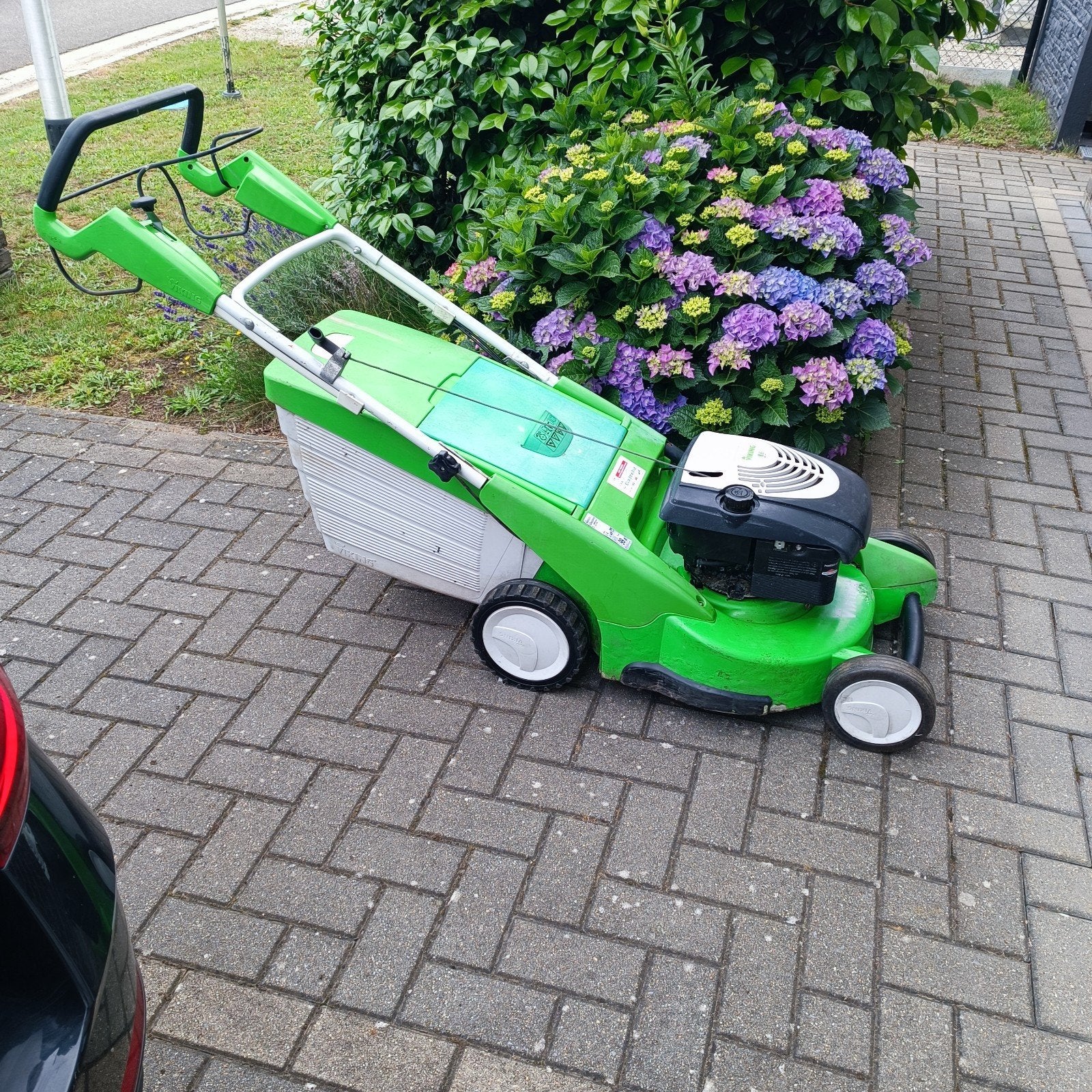À vendre : tondeuse à gazon à essence VIKING MB 650 VS., Jardin & Terrasse, Tondeuses à gazon, Enlèvement