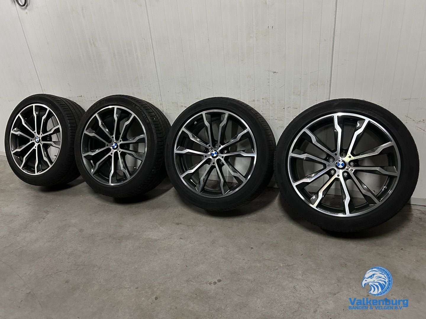 5-6mm! Originele BMW X3 X4 G01 G02 Style 699M 20 inch breeds, Pneus et Jantes, 245 mm, Véhicule de tourisme, Pneus été