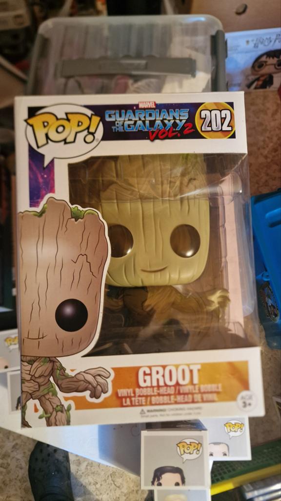 Funko Pop Guardians of the Galaxy 202 Groot, Verzamelen, Ophalen of Verzenden