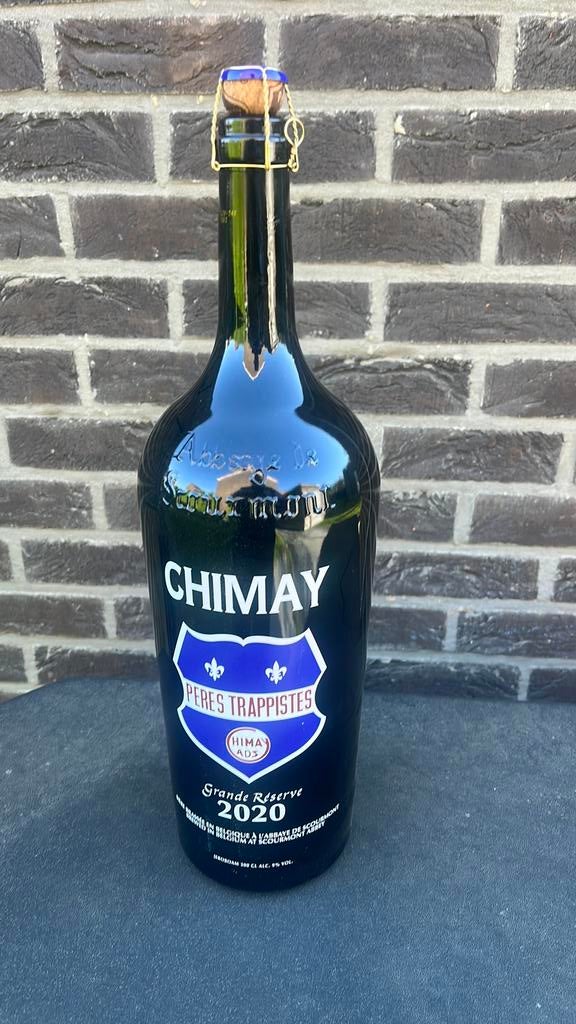 Chimay Grande Réserve 2020 3l, Verzamelen, Ophalen of Verzenden, Zo goed als nieuw