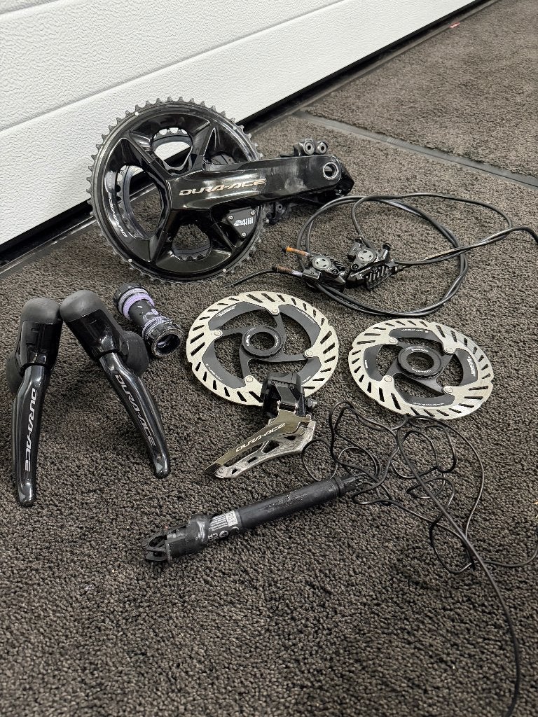 DURA-ACE R9270 12 Speed incl. 4ii vermogensmeter, Fietsen en Brommers, Fietsonderdelen, Ophalen, Gebruikt, Overige materialen