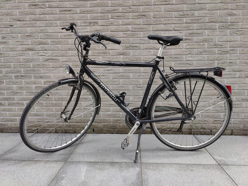 Herenfiets Venturelli, Ophalen