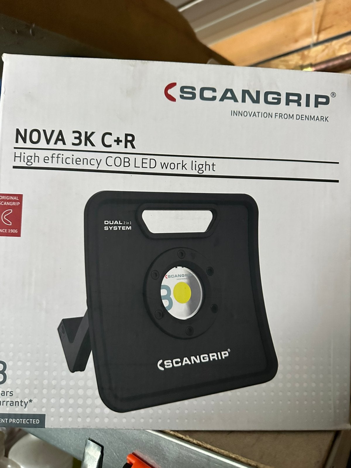 Scangrip werklamp, Ophalen of Verzenden, Nieuw