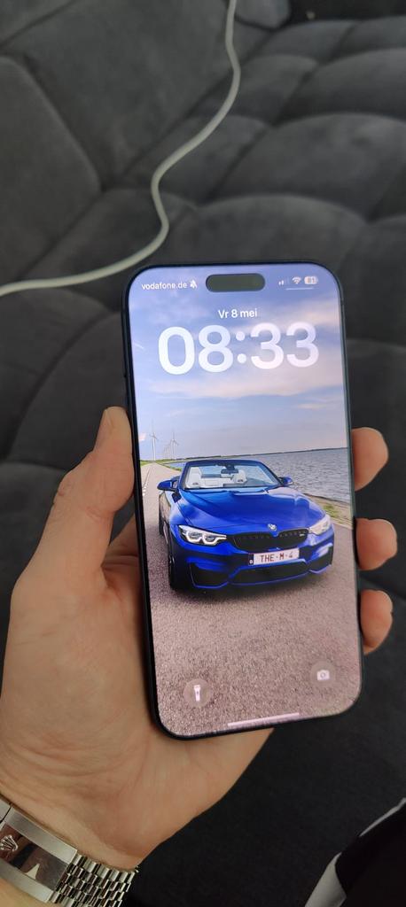 Iphone 17 pro max blauw, Ophalen, Zo goed als nieuw, Blauw
