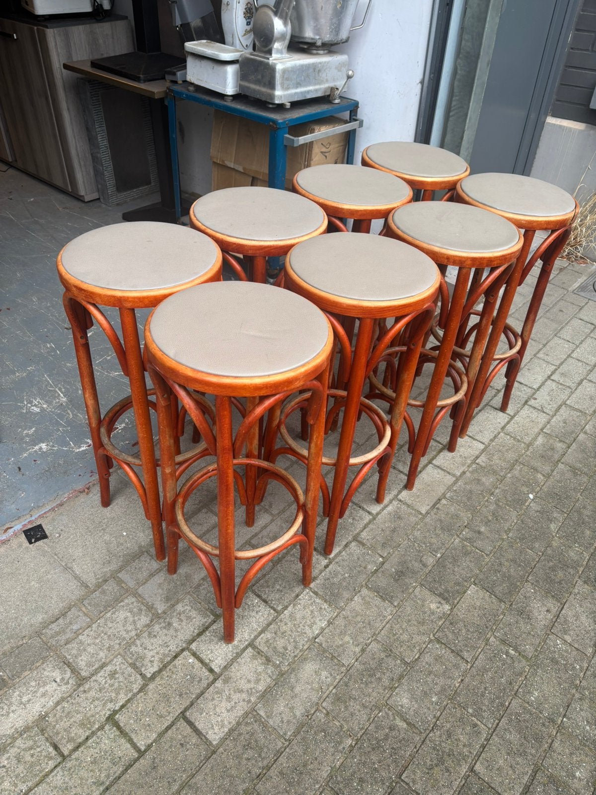 Verschillende Houten barkrukken, Huis en Inrichting, Ophalen