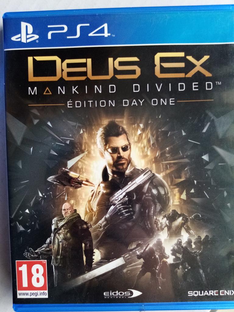 Deus ex mankind divided / PS4, Enlèvement ou Envoi, Comme neuf