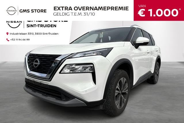 Nissan X-TRAIL Hybrid Automaat 7plaatsen N-Connecta 7 plaats, Auto's, Stof, Gebruikt, Zwart, https://public.car-pass.be/vhr/0c1cdddb-84b9-4644-aa15-e2bc7a954792