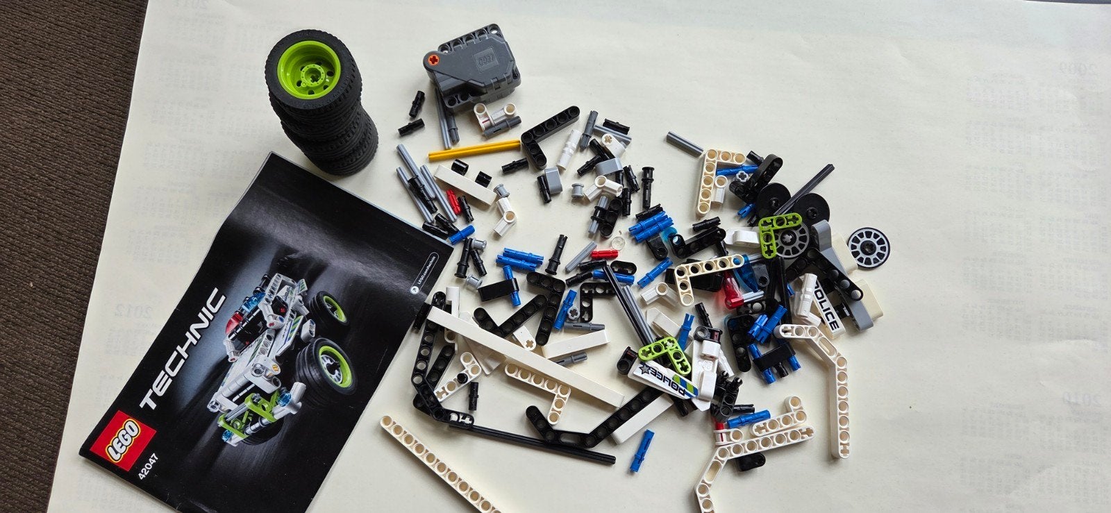 ensemble lego technics42047, Enlèvement ou Envoi, Lego, Ensemble complet, Instructions incluses