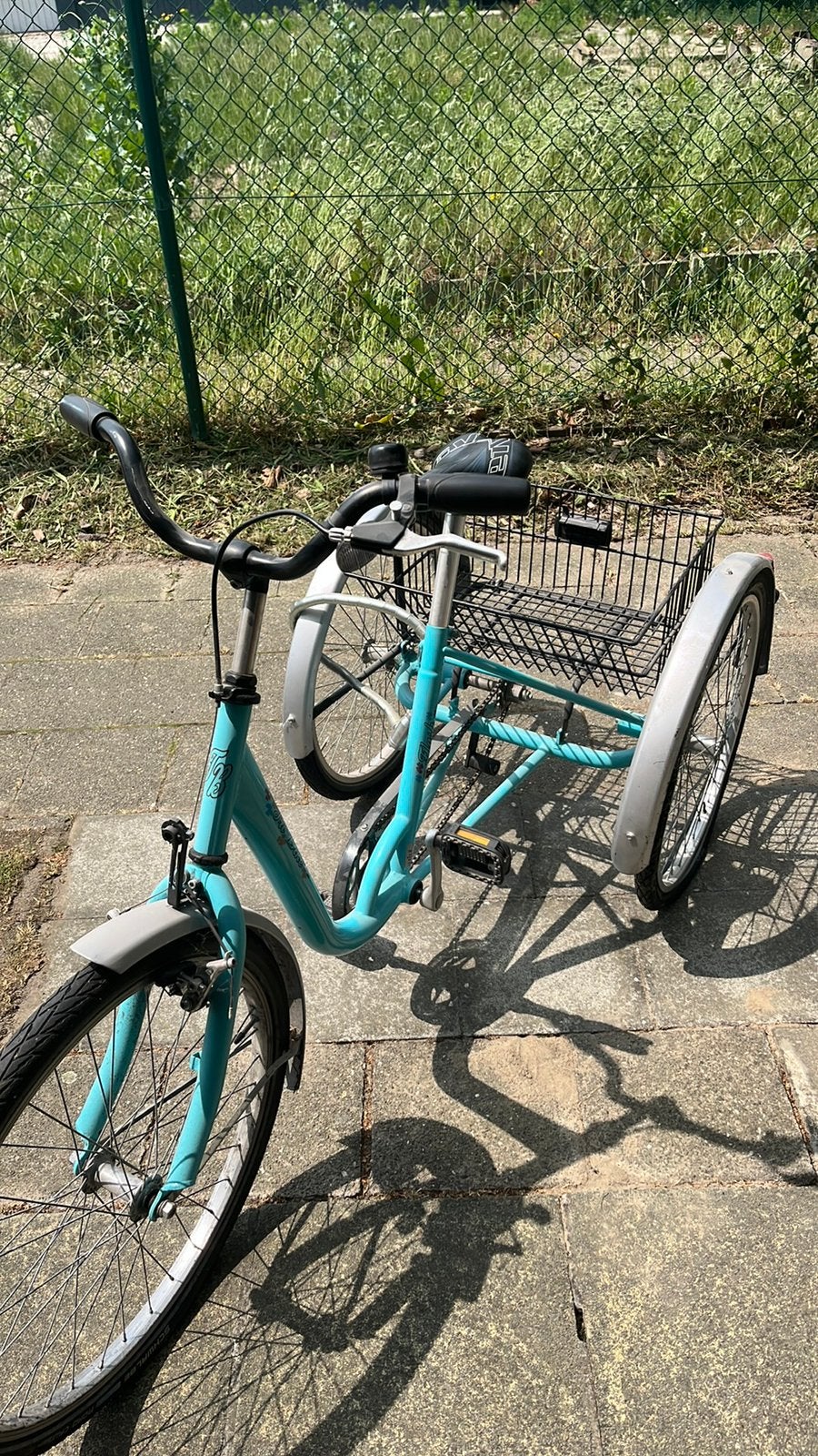 Driewielfiets blauw, Fietsen en Brommers, Ophalen, Gebruikt