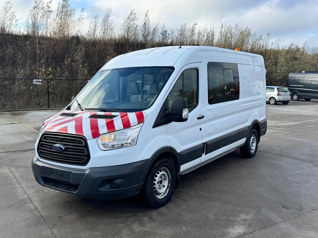 Ford Transit DUBBEL CABINE 2.2 92KW EURO5b, Autos, Camionnettes & Utilitaires, Entreprise, Achat, Ford, Autres carburants, Occasion