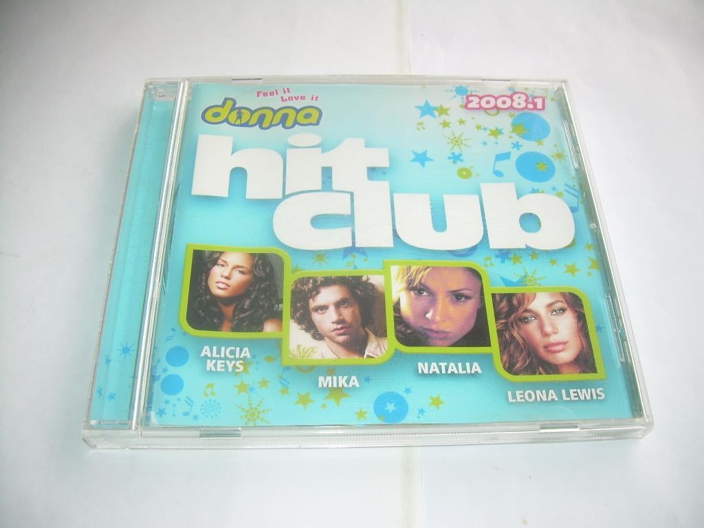 CD - RADIO DONNA - HITCLUB 2008 .1, Cd's en Dvd's, Ophalen of Verzenden, Zo goed als nieuw, Dance