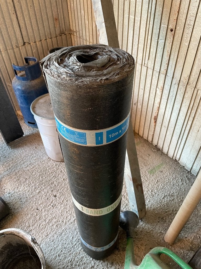 Rouleaux Roofing, 15 m² ou plus, Membrane goudronnée, Comme neuf, Enlèvement