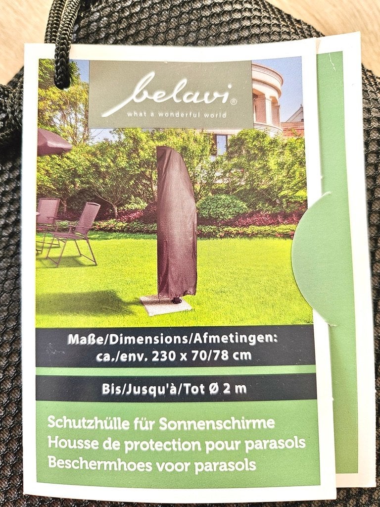 Nieuwe parasolhoes, Tuin en Terras, Ophalen of Verzenden, Nieuw