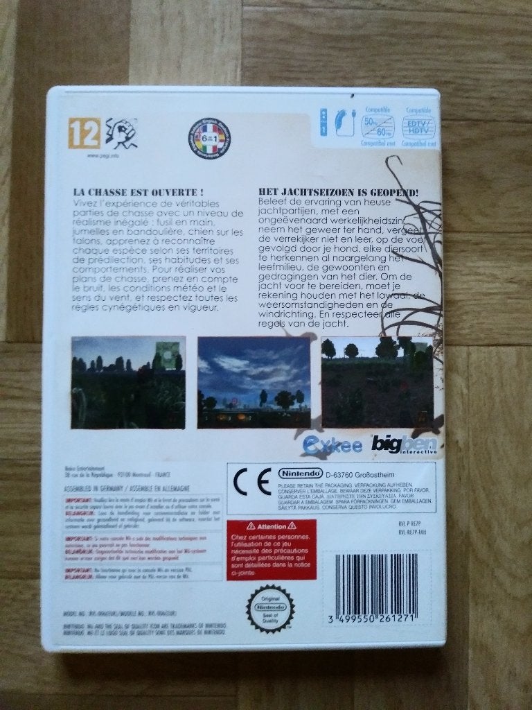 Hunting Challenge, jacht spel voor de Wii, Games en Spelcomputers, Shooter, 1 speler, Ophalen of Verzenden, Zo goed als nieuw