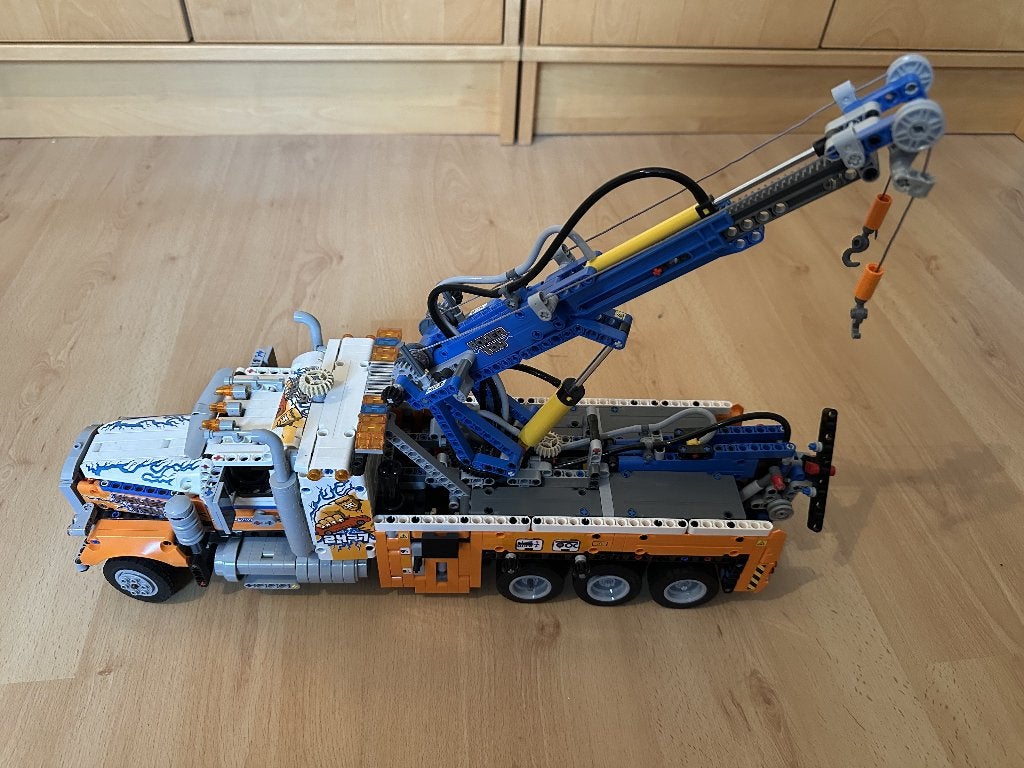 Lego hijskraan, Ophalen, Zo goed als nieuw