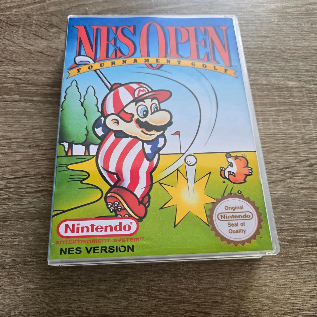 NES Open Tournament Golf NES Game Case, Consoles de jeu & Jeux vidéo, Jeux | Nintendo NES, Envoi, Comme neuf