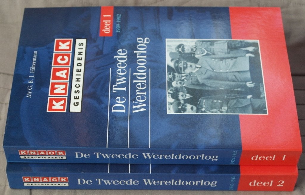 Knack geschiedenis: De tweede wereldoorlog (2 boeken), Tweede Wereldoorlog, Ophalen of Verzenden, Zo goed als nieuw, Algemeen