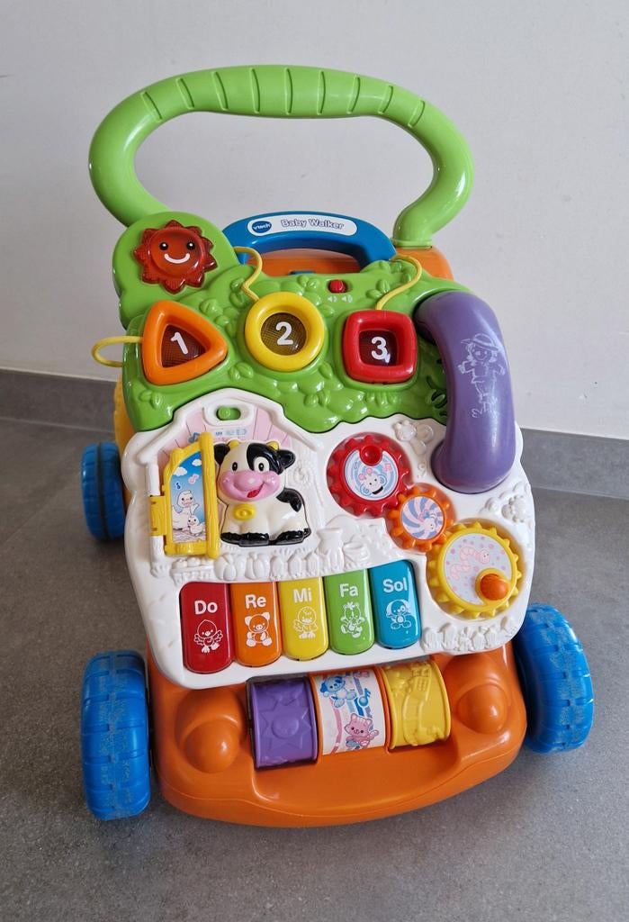 VTech Baby Walker loopwagen – met geluid en activiteiten – g, Ophalen