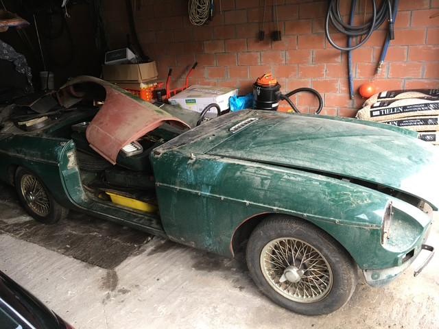 MGB 1965, Autos, Oldtimers & Ancêtres, Achat, Cabriolet, Boîte manuelle, 2 portes