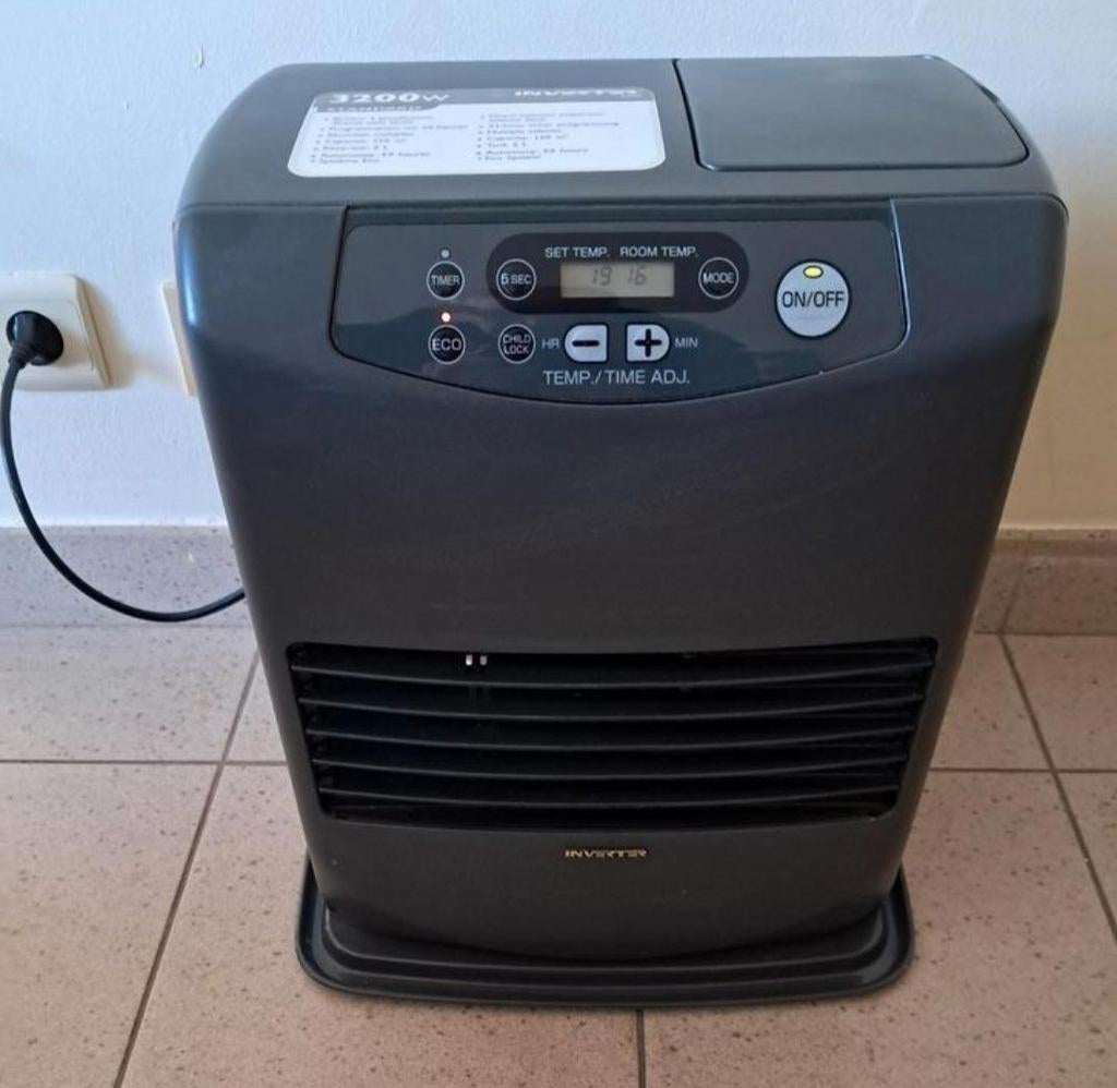 Inverter 5026 Laserkachel 3200 W, Huis en Inrichting, Kachels, Ophalen, Zo goed als nieuw