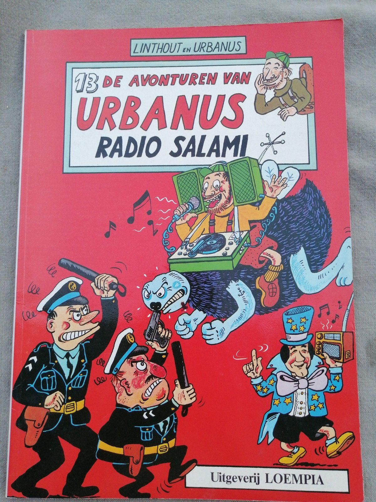de avonturen van Urbanus, Ophalen