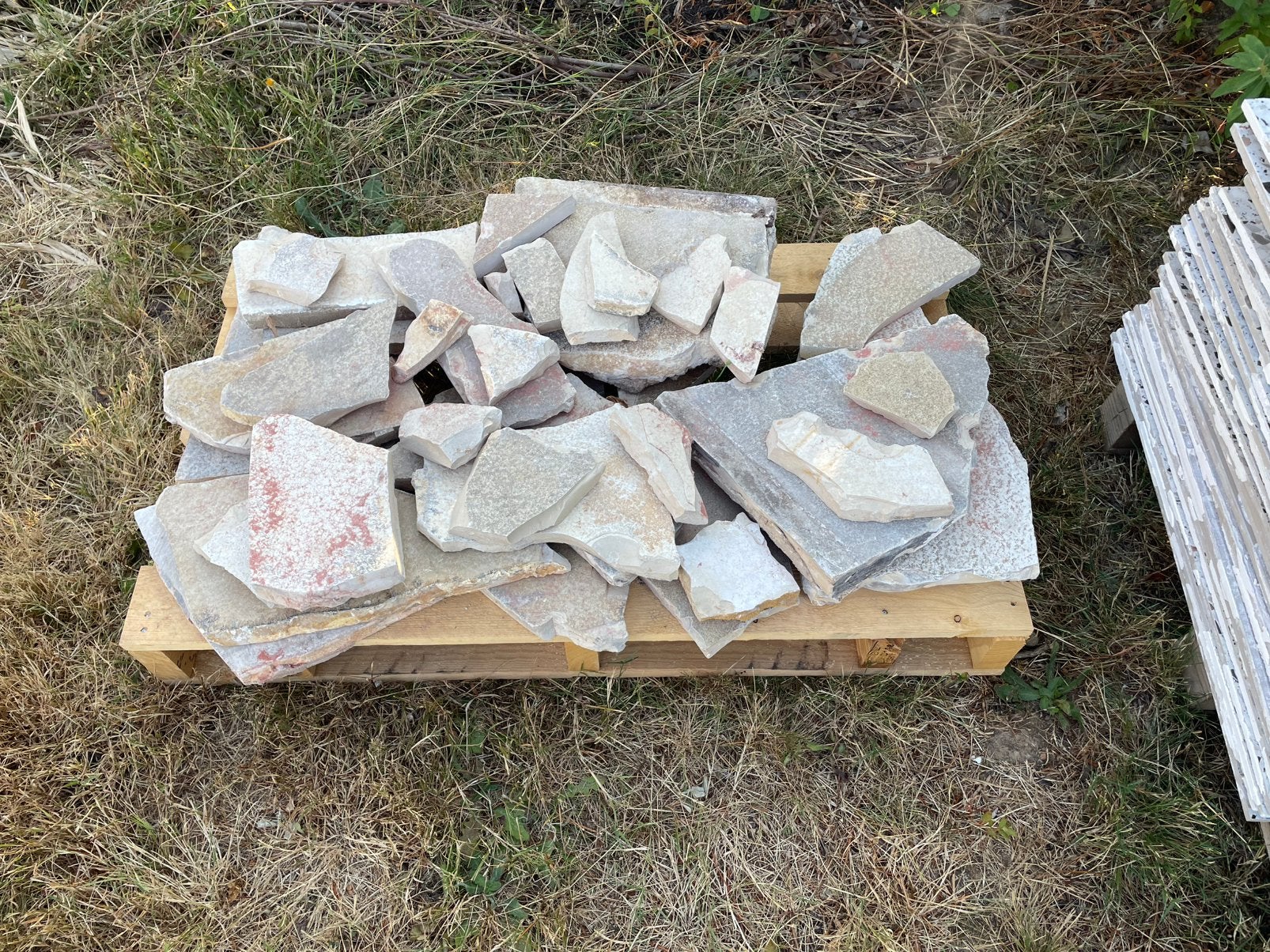 Pierres naturelles a donner, Moins de 20 cm, Carrelage de sol, Enlèvement, Utilisé