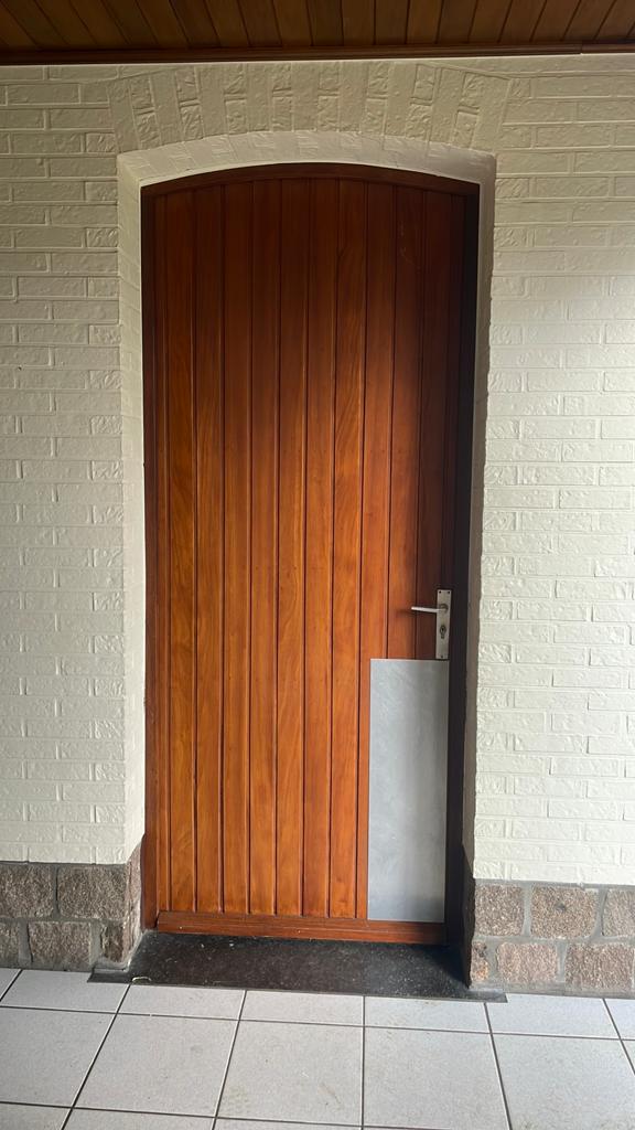 Buitendeur, Doe-het-zelf en Bouw, Deuren en Vliegenramen, Ophalen, Gebruikt, Glas, Buitendeur