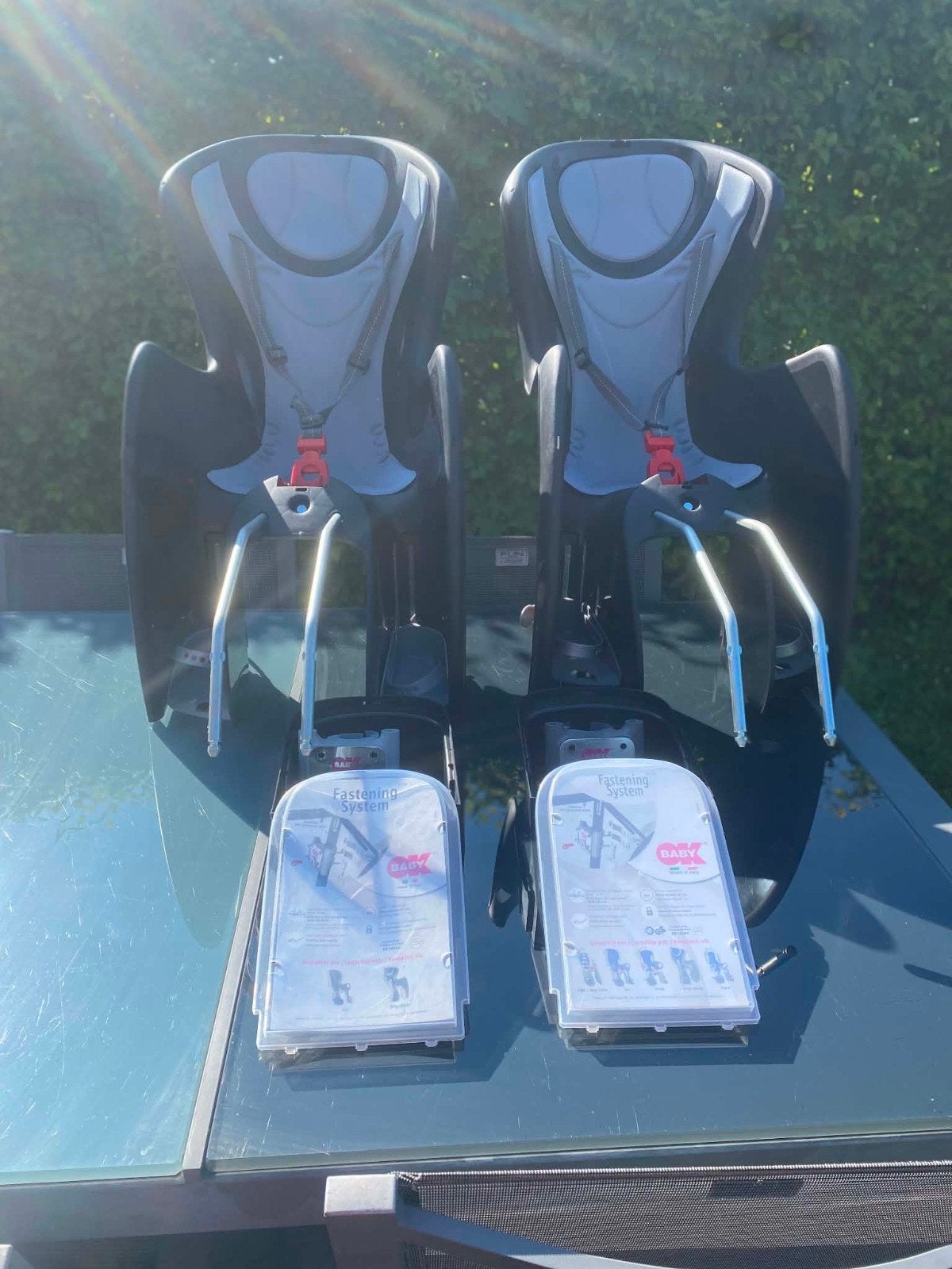 2 kinderstoelen voor de fiets, Vélos & Vélomoteurs, Accessoires vélo | Sièges de vélo, Enlèvement