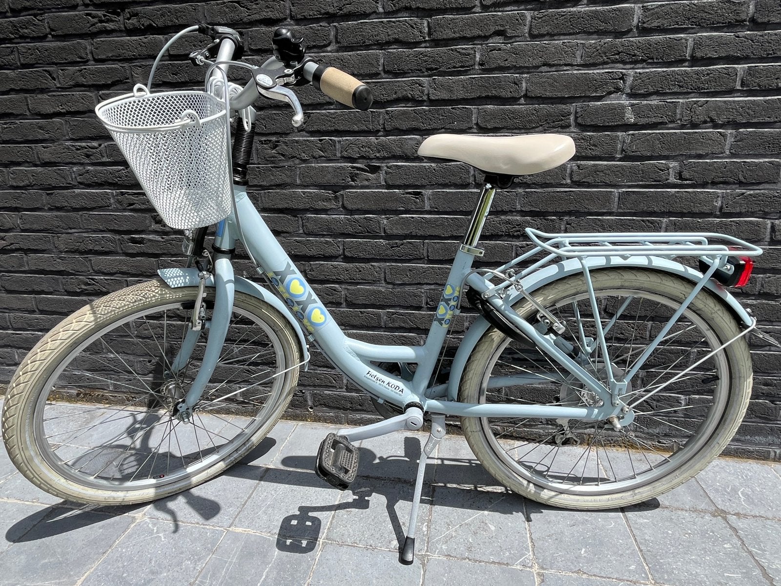 22 inch meisjesfiets in prima staat, Ophalen, 22 inch, Velgrem, Zo goed als nieuw