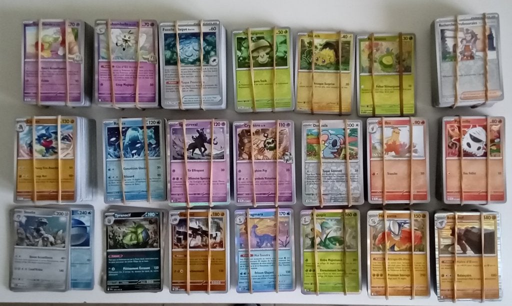 1000 CARTES POKEMON, Enlèvement ou Envoi, Comme neuf, Cartes en vrac