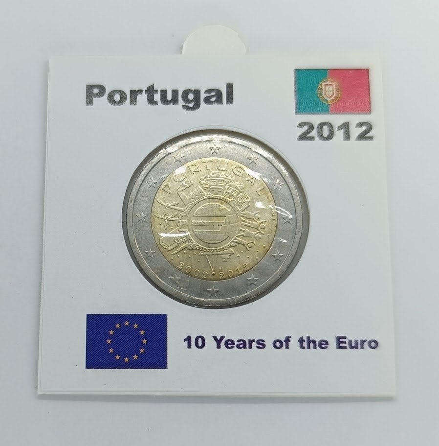 Portugal 2012 TYE, Timbres & Monnaies, Monnaies | Europe | Monnaies euro, Enlèvement ou Envoi, Portugal, 2 euros, Monnaie en vrac