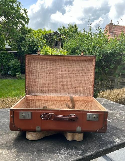 Vintage valies Brevets te koop, Ophalen, Overige typen