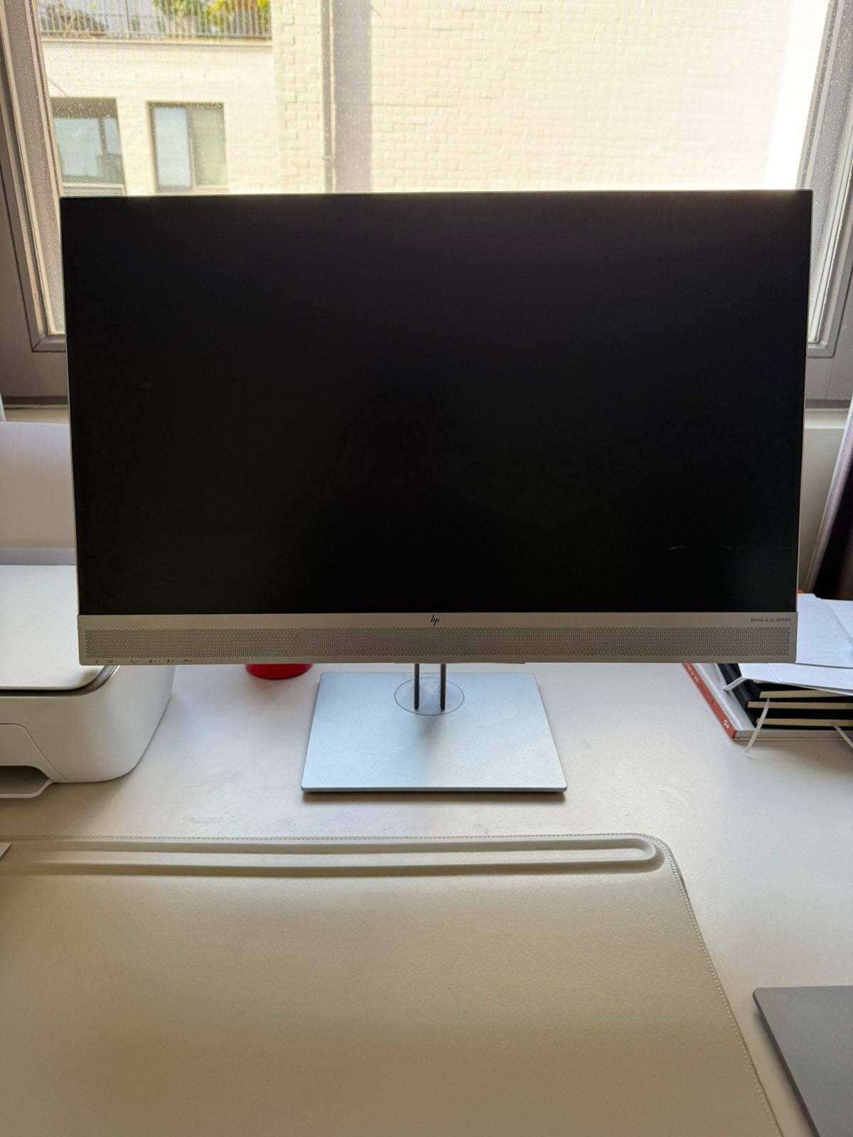 Hp e273m 27 inch monitor display, Ophalen, Zo goed als nieuw